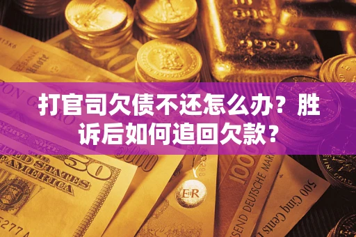 北京打官司欠债不还怎么办？胜诉后如何追回欠款？