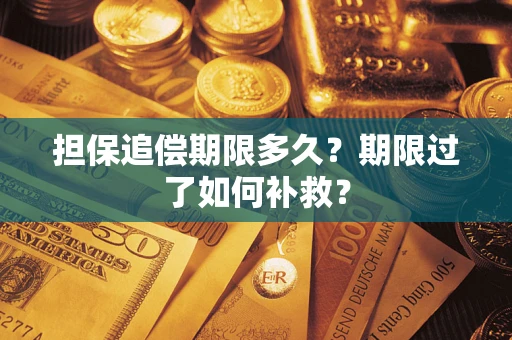 北京担保追偿期限多久？期限过了如何补救？